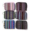 Bohemian Style Stripe Pattern Cotton Cloth Wallets ABAG-Q043-04-1