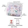 100Pcs Acrylic Beads MACR-YW0002-30-4