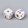 Handmade Porcelain Beads PORC-T133-03-2
