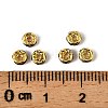 Brass Grade A Rhinestone Spacer Beads RSB034NF-04G-2