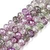 Transparent Glass Beads Strands GLAA-T023-10mm-A16-1