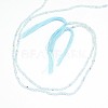 Natural Blue Topaz Beads Strands X-G-G914-2mm-12-2