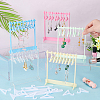   6 Sets 6 Styles Acrylic Earring Display Stands EDIS-PH0001-71-3