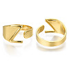 (Jewelry Parties Factory Sale)Alloy Cuff Finger Rings RJEW-S038-195Z-G-NR-3