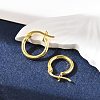 925 Sterling Silver Hoop Earrings STER-P047-13A-G-2