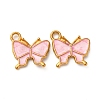 304 Stainless Steel Enamel Charms STAS-Q363-02B-G-1