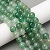 Natural Green Aventurine Round Beads Strands X-G-S150-8mm-4-1