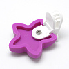 Food Grade Eco-Friendly Silicone Baby Pacifier Holder Clips SIL-T016-05-3