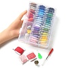 50 Colors Polyester Embroidery Threads Kits DIY-YW0002-05-4