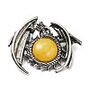 Natural & Synthetic Mixed Gemstone Pendants G-B033-05AS-3