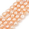 Natural Cultured Freshwater Pearl Beads Strands PEAR-P064-20K-04C-01-2