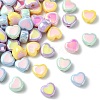 Plated Acrylic Beads OACR-CJC0009-05-1