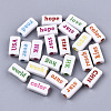 Opaque Acrylic Beads MACR-S273-32-2