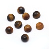 Natural Tiger Eye Cabochons G-O175-23-25-1