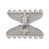 Brass Snap Clasps KK-U052-26P-1