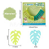 Transparent Blank Acrylic Pet Dog ID Tag PALLOY-AB00042-2