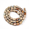 Natural Shoushan Stone Beads Strands G-N346-04A-07-3