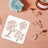 PET Hollow out Drawing Painting Stencils Sets for Kids Teen Boys Girls DIY-WH0172-752-3