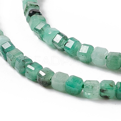 Natural Emerald Beads Strands G-F717-18-1