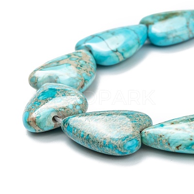 Natural Imperial Jasper Bead Strands G-C074-04F-1