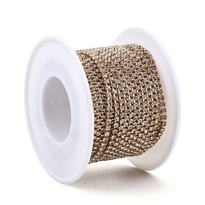 Electrophoresis Iron Rhinestone Strass Chains CHC-Q009-SS6.5-B18-1