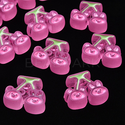 Transparent Acrylic Beads MACR-S374-04B-02-1