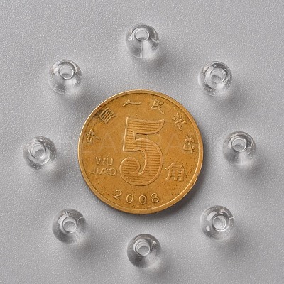 Transparent Acrylic Beads MACR-S370-A6mm-205-1