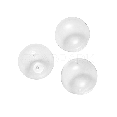Handmade Two Holes Blown Glass Globe Beads BLOW-TA0001-01B-1