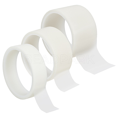 3 Rolls 3 Styles Plastic Bookbinding Tapes AJEW-BC0011-34-1