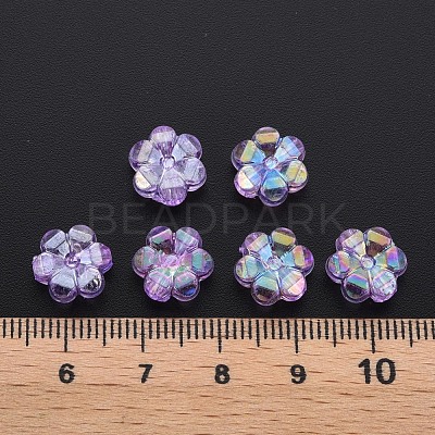 Transparent Acrylic Beads MACR-S373-06-C04-1