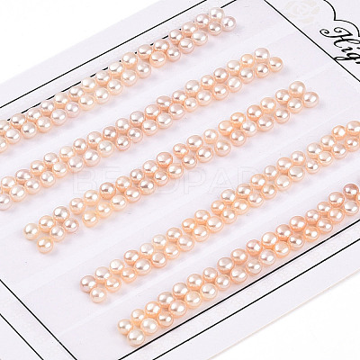 Grade 3A Natural Cultured Freshwater Pearl Beads PEAR-N018-3A-3035B-1