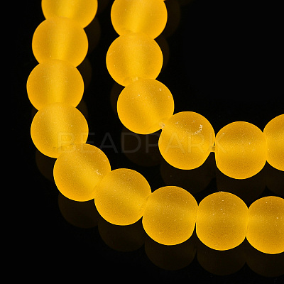 Transparent Glass Beads Strands GLAA-T032-T4mm-MD11-1