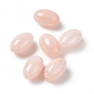 Opaque Acrylic Beads OACR-C008-05C-1