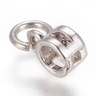 Brass Enamel Charms KK-L188-04B-P-1