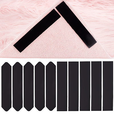 AHADEMAKER 20Pcs 2 Style PU Self Adhesive Non Slip Carpet Stickers FIND-GA0005-66-1
