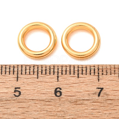 Brass Closed Jump Rings KK-CBA25B2-14G-1
