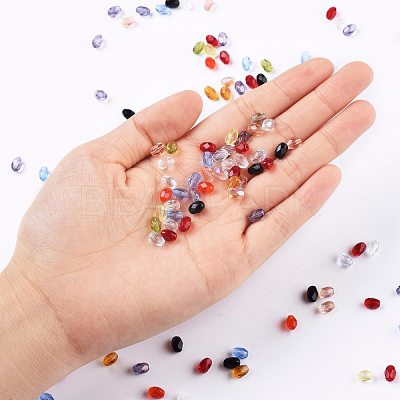 Electroplated Transparent Czech Glass Beads GLAA-I045-03-1