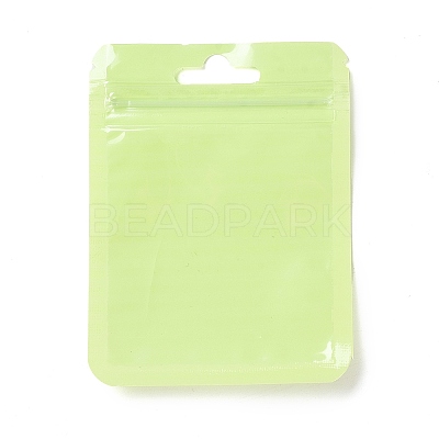 Rectangle Plastic Zip Top Gift Bags OPP-B006-02A-02-1