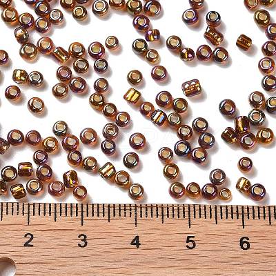 8/0 Round Glass Seed Beads SEED-J017-F8-671-1