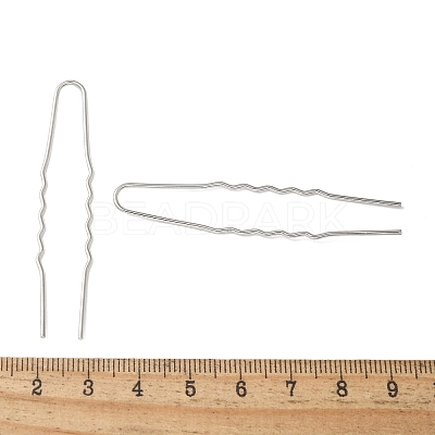 Brass Hair Sticks KK-U057-18P-1