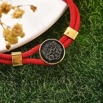 Constellation Nylon Cords Multi-strand Bracelets BJEW-U016-01B-10-1