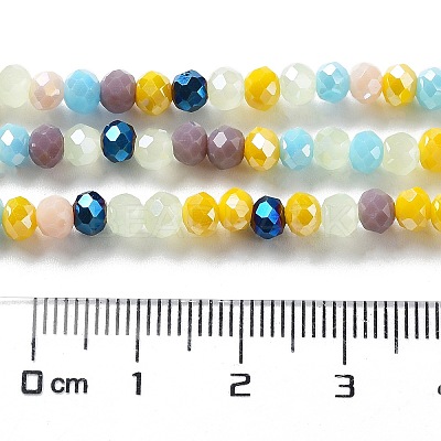 Glass Beads Strands EGLA-A034-M4mm-32-1