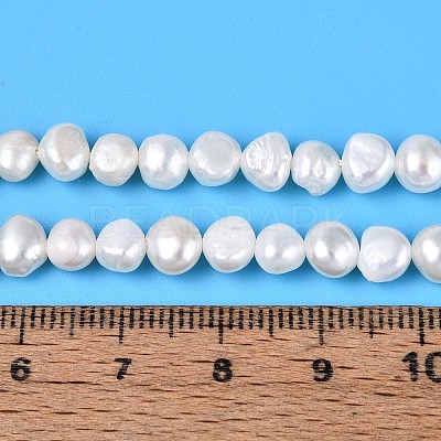 Natural Cultured Freshwater Pearl Beads Strands PEAR-T006-18D-1