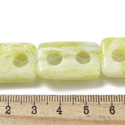 Natural Lemon Jade Beads Strands G-H074-A01-01-1