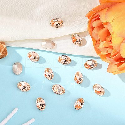 Preciosa® MAXIMA Crystal Fancy Stones Y-PRC-FF14-90300-1