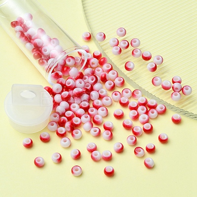 6/0 Opaque Glass Seed Beads SEED-YW0002-13L-1