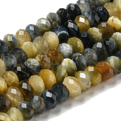 Natural Tiger Eye Beads Strands G-K351-B02-01-1