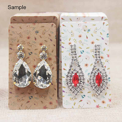 Cardboard Earring Display Cards CDIS-F003-04A-1