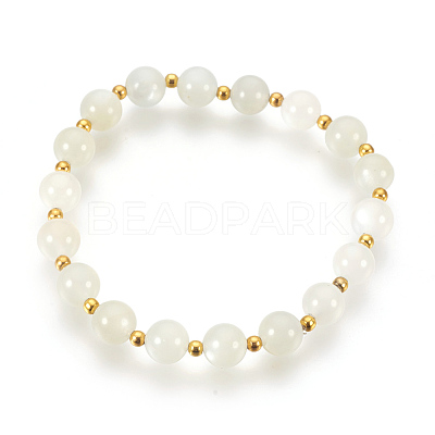 Natural Mixed Stone Bracelets Sets BJEW-JB03913-1
