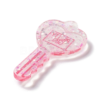 Acylic Pendant with Glitter Powder LS-OACR-H035-01F-1